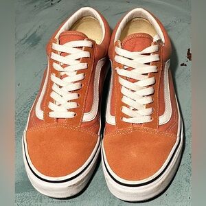 VANS OLD SKOOL SALMON COLORWAY WOMENS 8.5
